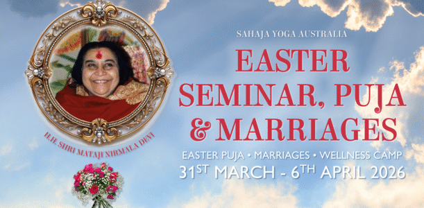 Invitation to Sahaja Yoga Australia Easter Seminar, Puja & Marriages 2026