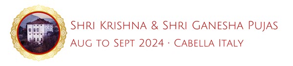 Shri Krishna and Shri Ganesha Pujas 2024