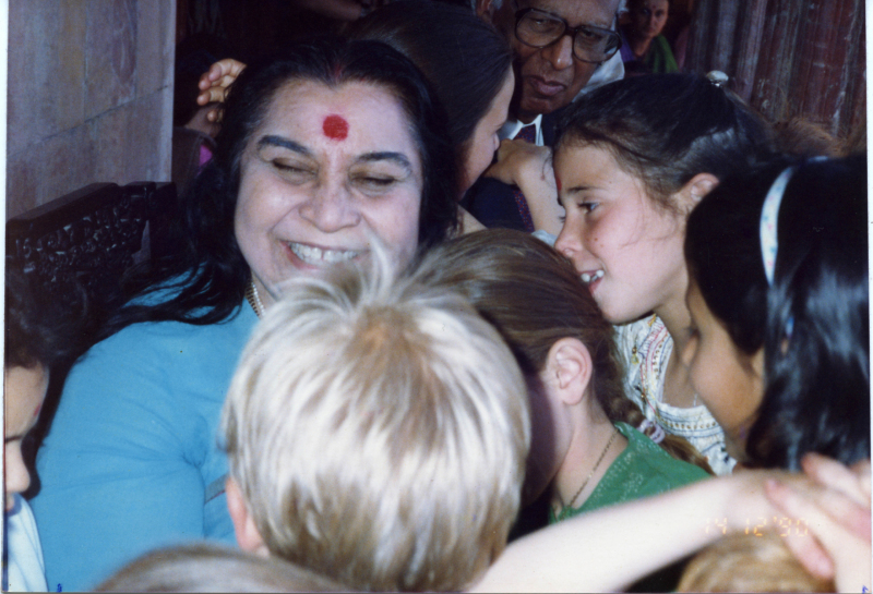 International Sahaja Public School student at Pratishthan India, 1990