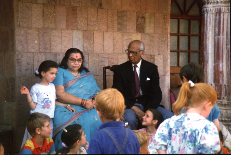 International Sahaja Public School student at Pratishthan India, 1990