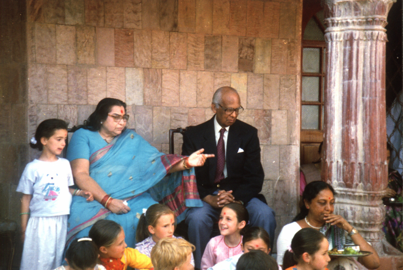 International Sahaja Public School student at Pratishthan India, 1990