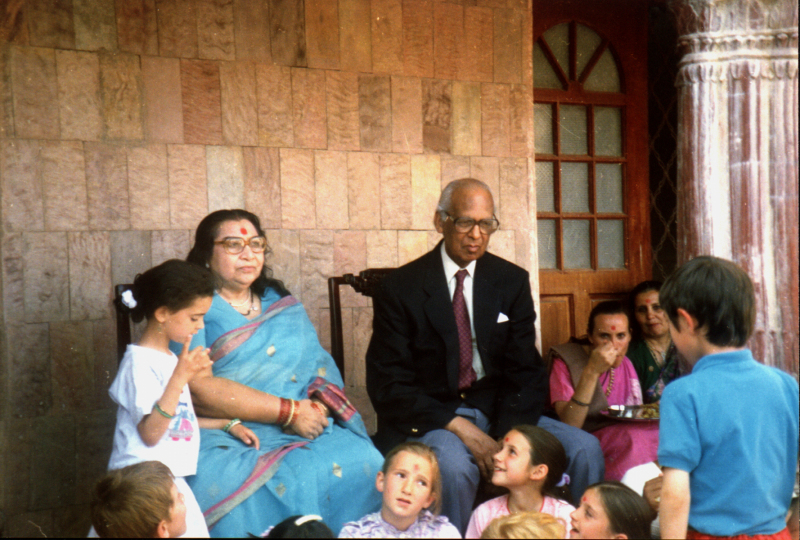 International Sahaja Public School student at Pratishthan India, 1990