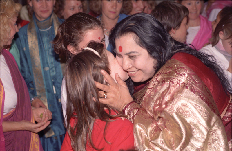 Shri Mahalakshmi Puja, 9 October 1987, Mechelen Belgium (Herbert Reininger photo)